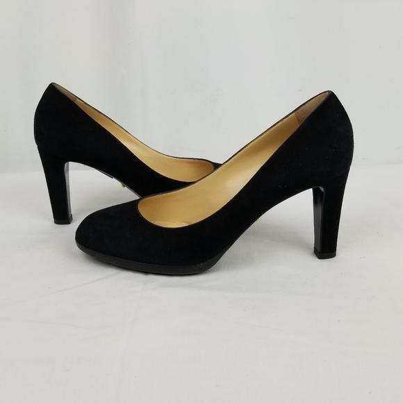 Sergio Rossi Suede Leather Heels Pumps size 38.5 - Picture 8 of 9
